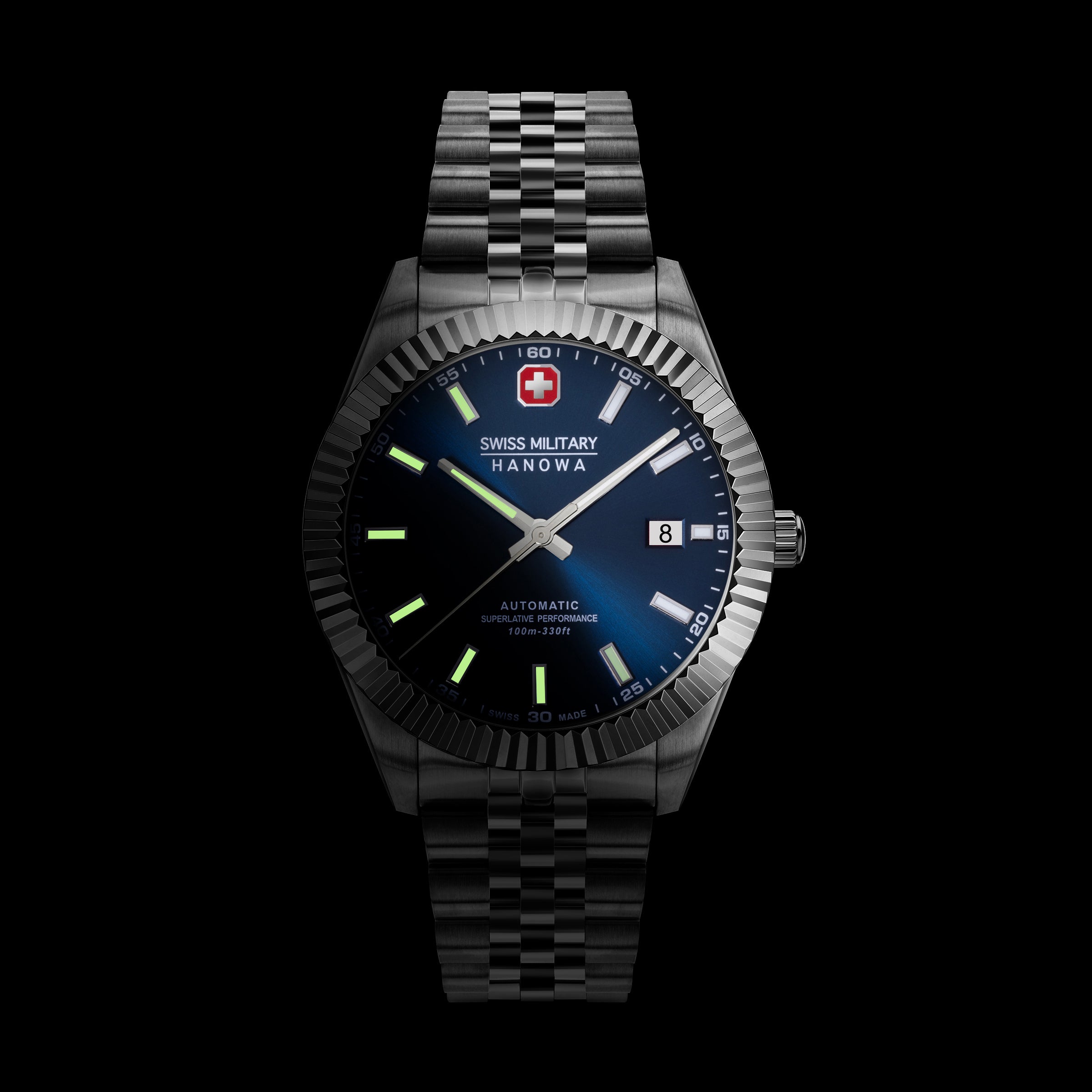 Swiss military best sale hanowa automatic sapphire